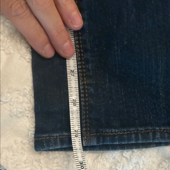 Levi's Perfect Waist 525 straight leg Indigo Denim Jeans 0039 - Picture 6 of 7